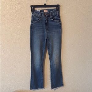 Mother Husltler Ankle Frey Jeans